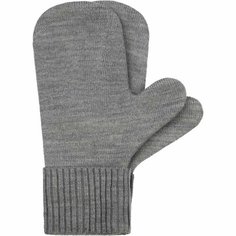 Варежки teplo для взрослых и детей, размер L/XL, серый Тепло