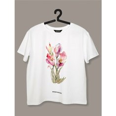 Футболка MONO MOOD, размер XXXL, белый