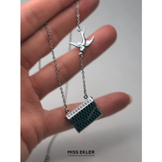Подвеска Miss Ekler, серебристый