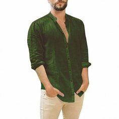 Рубашка , размер 2XL, зелeный Other