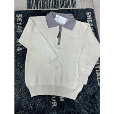 Пуловер 365 fashion 123, размер 54, , бежево-белый