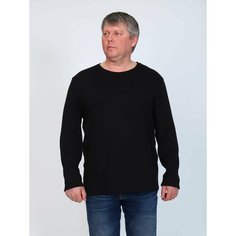 Лонгслив GrandnesS, размер 60-62/182-188, , черный, Черный