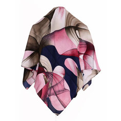 Платок Zambak для женщин, бежевый, розовый, синий