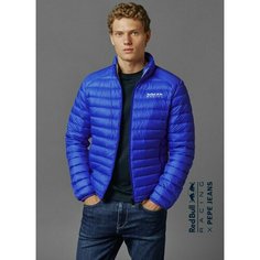 Пуховик Pepe Jeans Red Bull Racing, размер L, синий