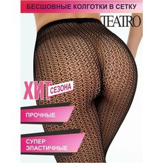 Колготки TEATRO, 20 den, размер 3-4/3, черный