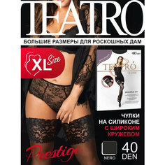 Чулки TEATRO, 40 den, размер 5, черный