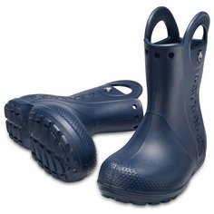 Сапоги Crocs Handle It Rain Boot, размер C6, зеленый