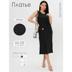 Платье Modellini Весна-лето 2024, размер 48-50, черный