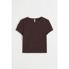 Топ H&M, размер M, темно-коричневый