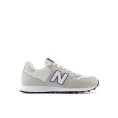 Кроссовки New Balance 500, размер 39.5, серый/белый
