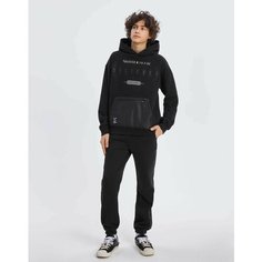 Брюки спортивные Gloria Jeans, размер 14+/176, черный