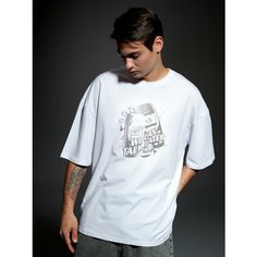 Футболка Crazy Getup Ностальгия, размер 40, белый