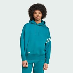 Худи adidas Originals Neuclassics, размер XL INT, , бирюзовый