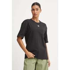 Футболка adidas Originals Essentials Boyfriend, размер 38 GER, черный
