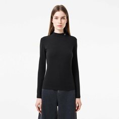 Водолазка LACOSTE, размер T36, , черный, Черный