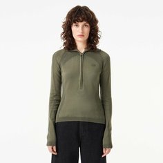 Свитер LACOSTE, размер T36, , хаки, Хаки