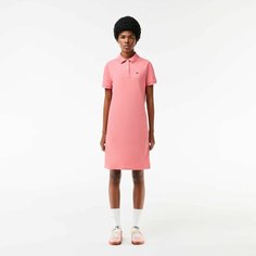 Платье LACOSTE Осень-зима 2024, размер T34, светло-розовый