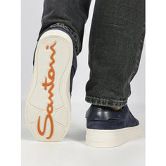 Кеды Santoni, размер 42, синий