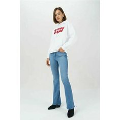 Джинсы зауженные Levis 761 HIGH RISE Bootcut, размер W28/L30, голубой Levis®