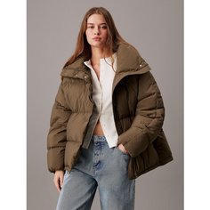 Куртка Calvin Klein Jeans, размер M, коричневый