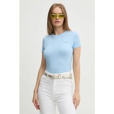 Футболка Tommy Jeans, размер S, голубой