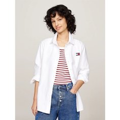 Рубашка Tommy Jeans, размер XL, белый