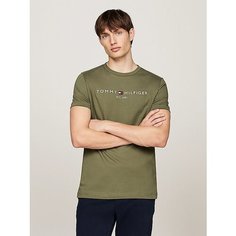 Футболка TOMMY HILFIGER, размер S, зеленый