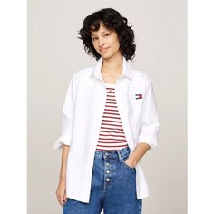 Рубашка Tommy Jeans, размер M, белый
