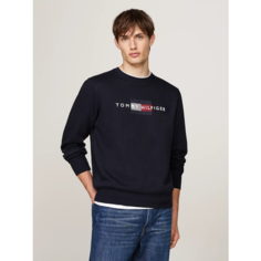 Свитшот TOMMY HILFIGER, размер XL, , черный