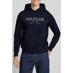 Худи TOMMY HILFIGER, размер M, , синий