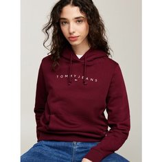 Худи Tommy Jeans, размер S, , красный