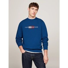 Свитшот TOMMY HILFIGER, размер 3XL, , синий
