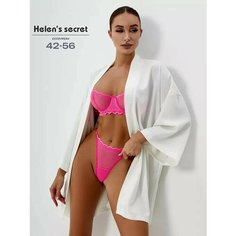 Халат Helens secret Кимоно, размер 46-48, белый
