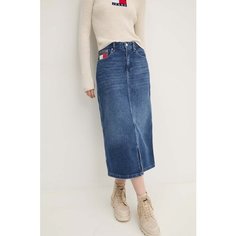 Юбка Tommy Jeans, размер 28, синий