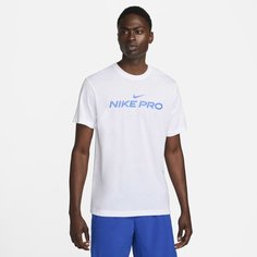 Футболка NIKE PRO, размер S, белый