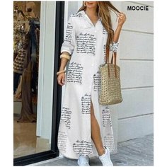 Платье MOOCIE Базовая коллекция, размер S, белый