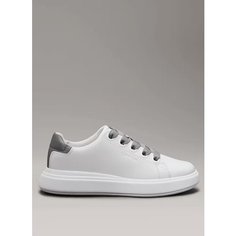 Кеды CALVIN KLEIN, размер 38 EU, белый/серый