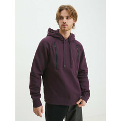 Худи Versace Jeans Couture, размер L, , темно-фиолетовый
