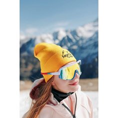 Шапка бини MountainMan спорт для мужчин и женщин, размер M-L, желтый