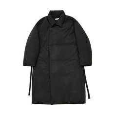 Пуховик AMOMENTO Down Puffer Long Coat, размер S, черный