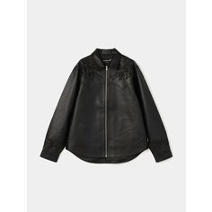 Куртка Noon Goons Drop Top Zip Shirt, размер M, черный