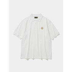 Поло Uniform Bridge Flag Pique S/S, размер M, off-white