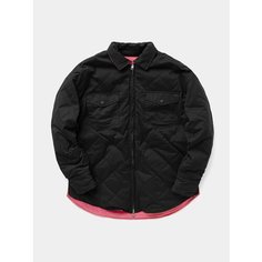 Куртка-рубашка Ksubi Woven Reversible Ls Shacket, размер L, черный/розовый