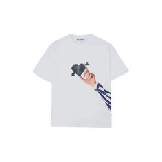 Футболка SUNNEI Classic Cuore Di Pietra, размер XL, white