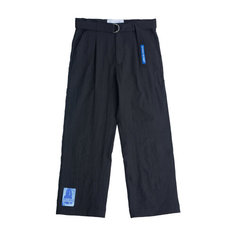 Брюки Jungles Jungles Seersucker Pleated Pant, размер XL, черный
