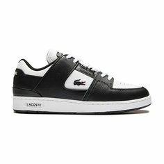 Кеды LACOSTE Осень-зима 2024, размер 9, черный/белый