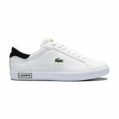 Кеды LACOSTE Осень-зима 2024, размер 9, белый/черный