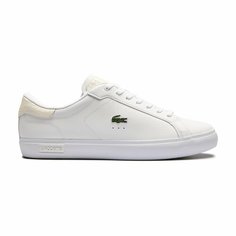 Кеды LACOSTE Осень-зима 2024, размер 9, белый