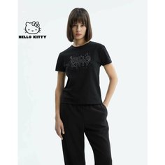 Футболка Gloria Jeans, размер XL (52-54), черный