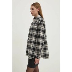 Рубашка Tommy Jeans, размер XS, черный